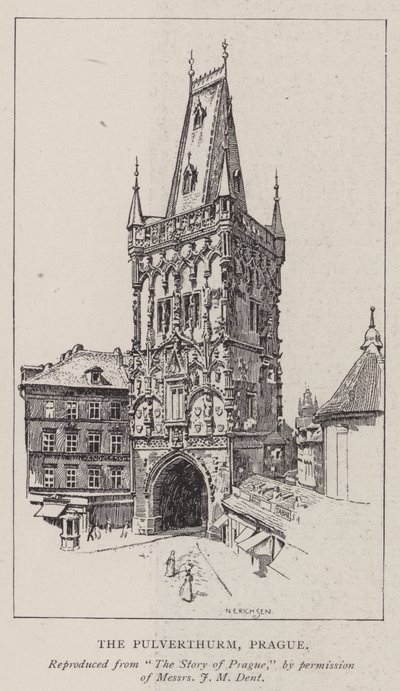 El Pulverthurm, Praga de Nelly Erichsen